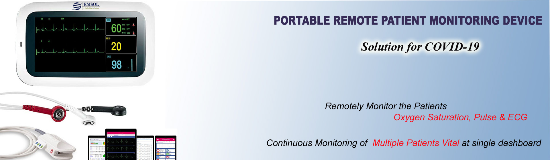 portable remote patient monitoring device