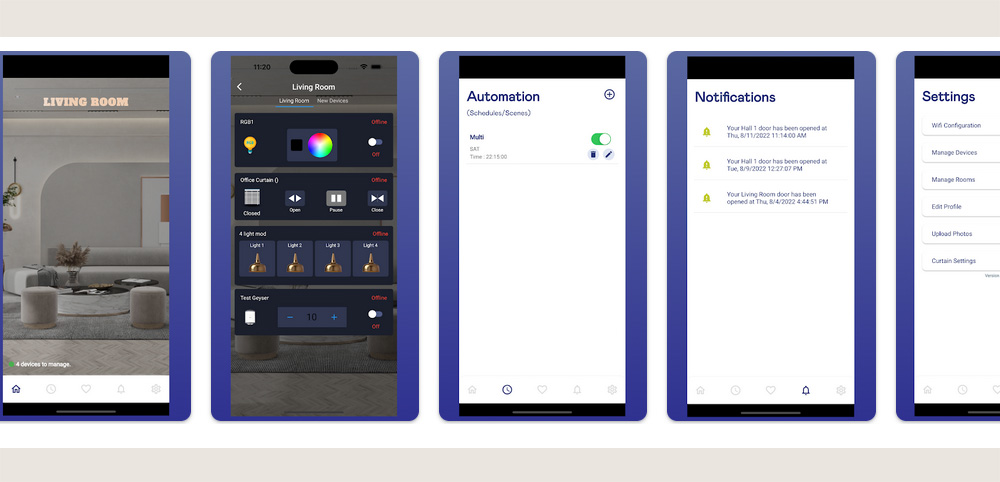 Home automation app